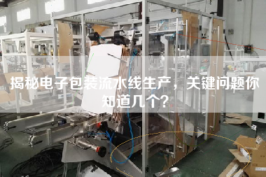 揭秘电子包装流水线生产，关键问题你知道几个