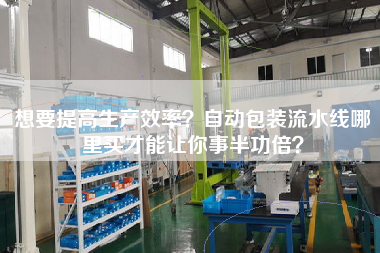 想要提高生产效率自动包装流水线哪里买才能让你事半功倍