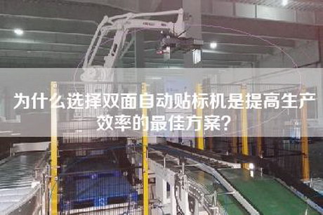 为什么选择双面自动贴标机是提高生产效率的最佳方案？