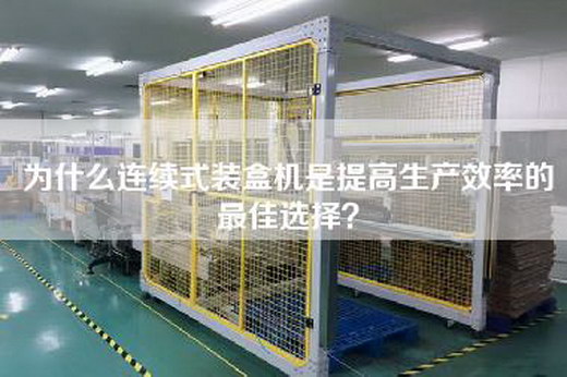 为什么连续式装盒机是提高生产效率的最佳选择？